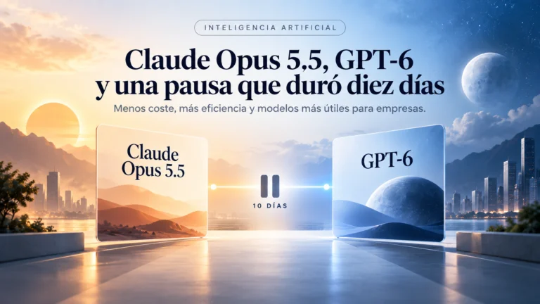 Claude Opus 5.5, GPT-6 y una pausa que duró diez días